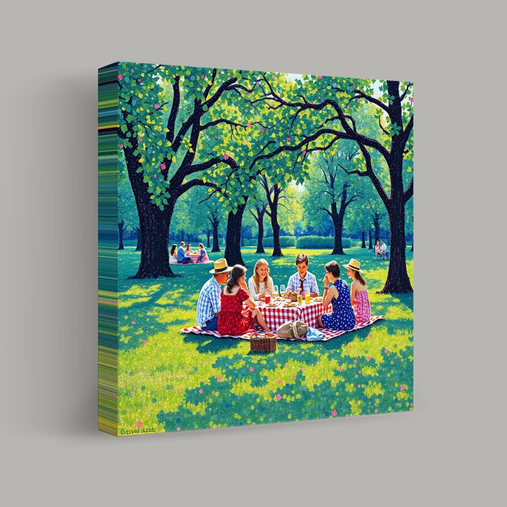 Afternoon in the Orchard — canvas