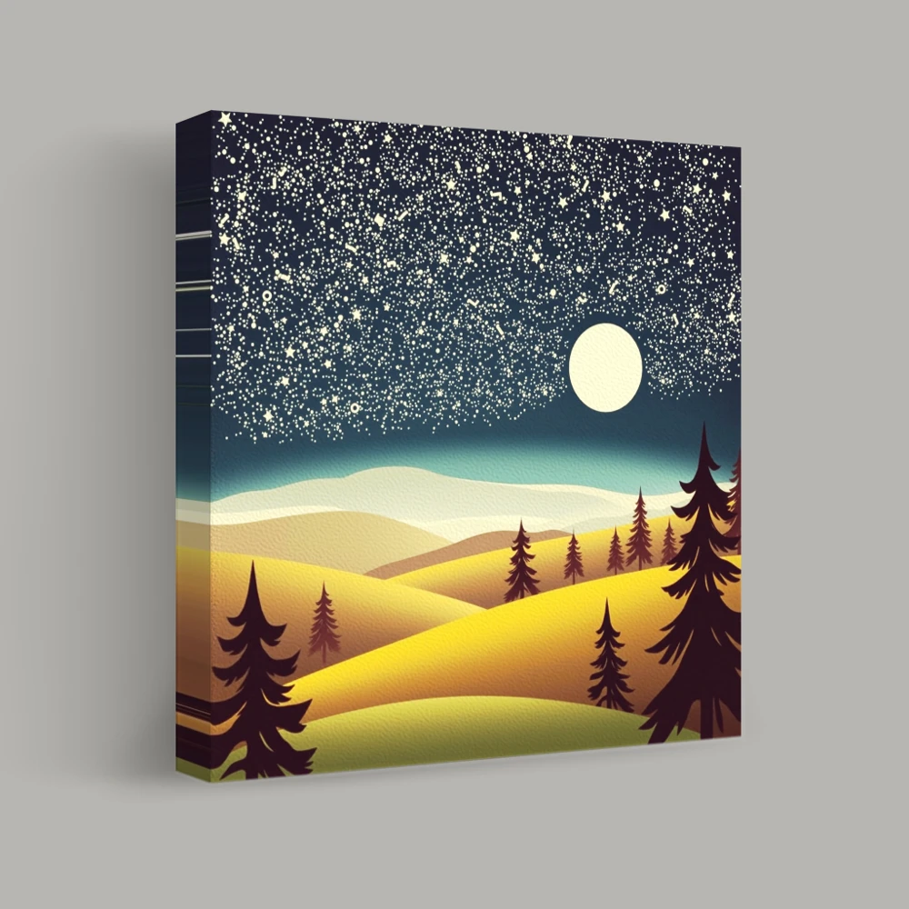 Celestial Plateau — canvas