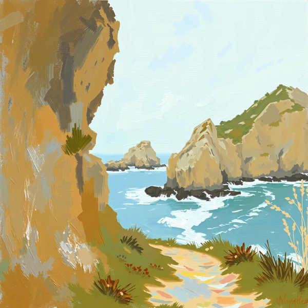 Pathway to the Sea Cliffs