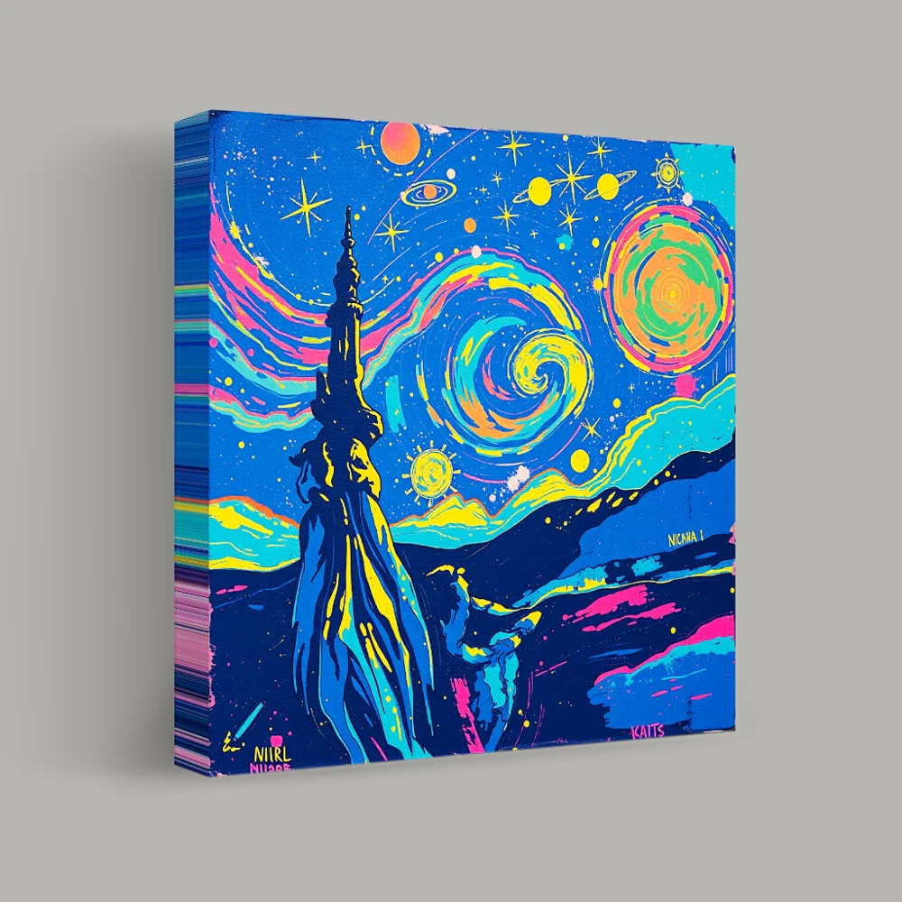 Celestial Dreams Unfold — canvas