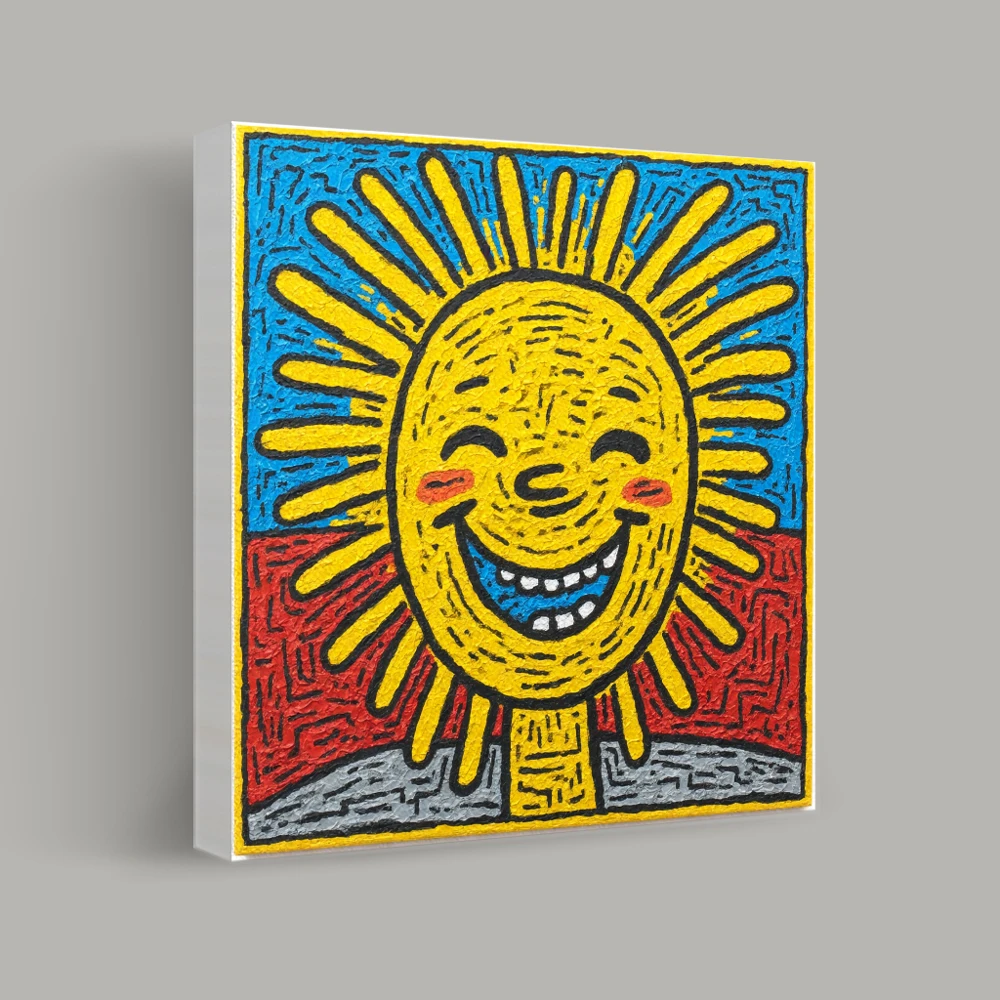 Radiant Smile — canvas
