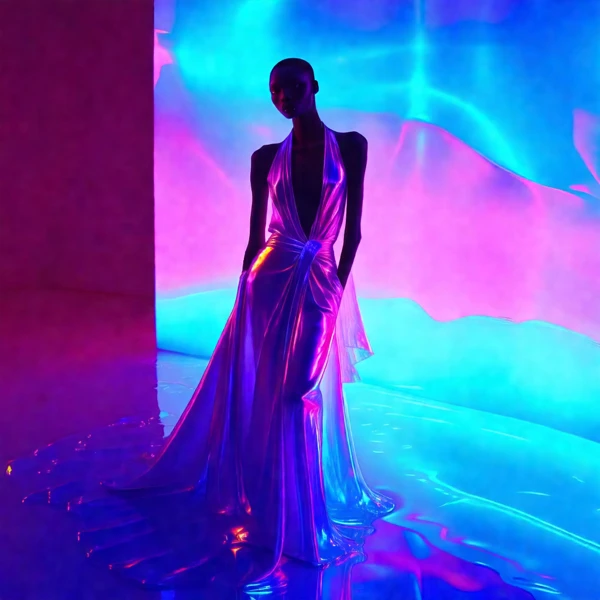 Mystique in Neon Glow view 2