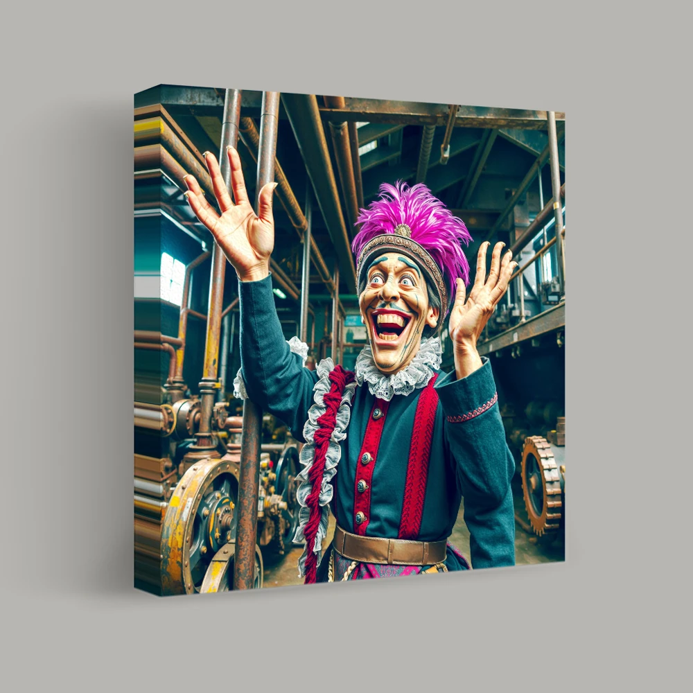 Mechanical Merriment — canvas