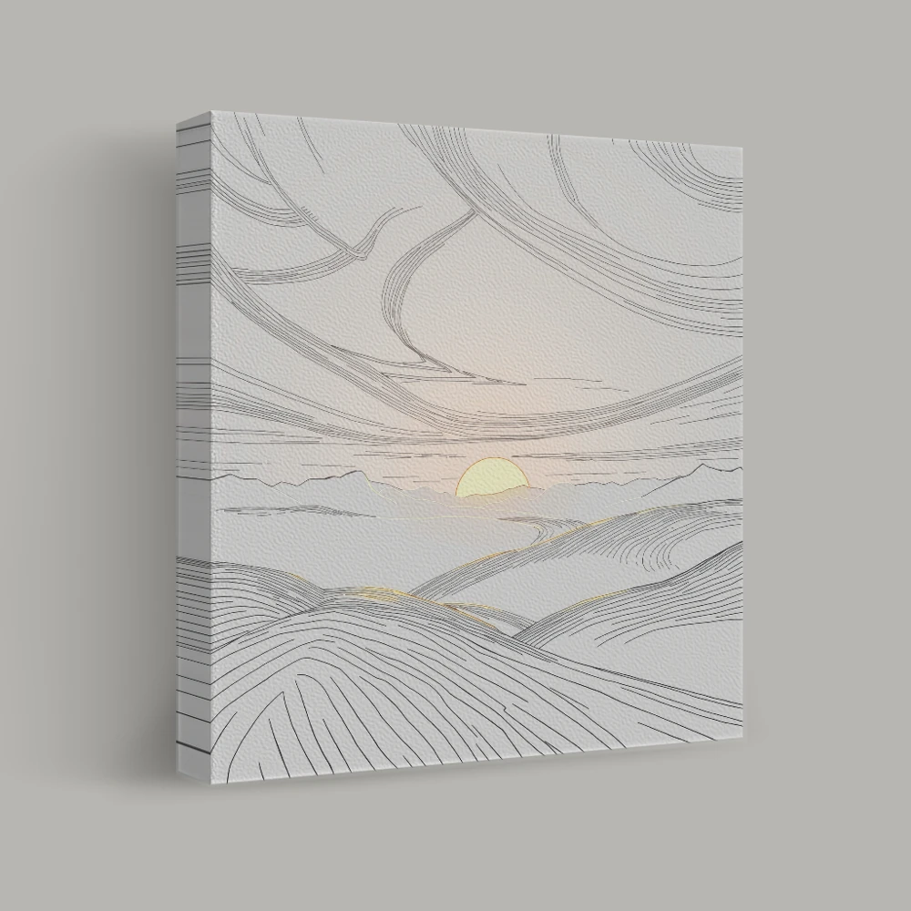 Dawn's Horizon — canvas