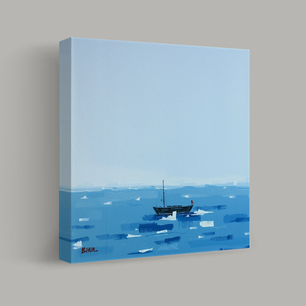 Solitude at Sea — canvas