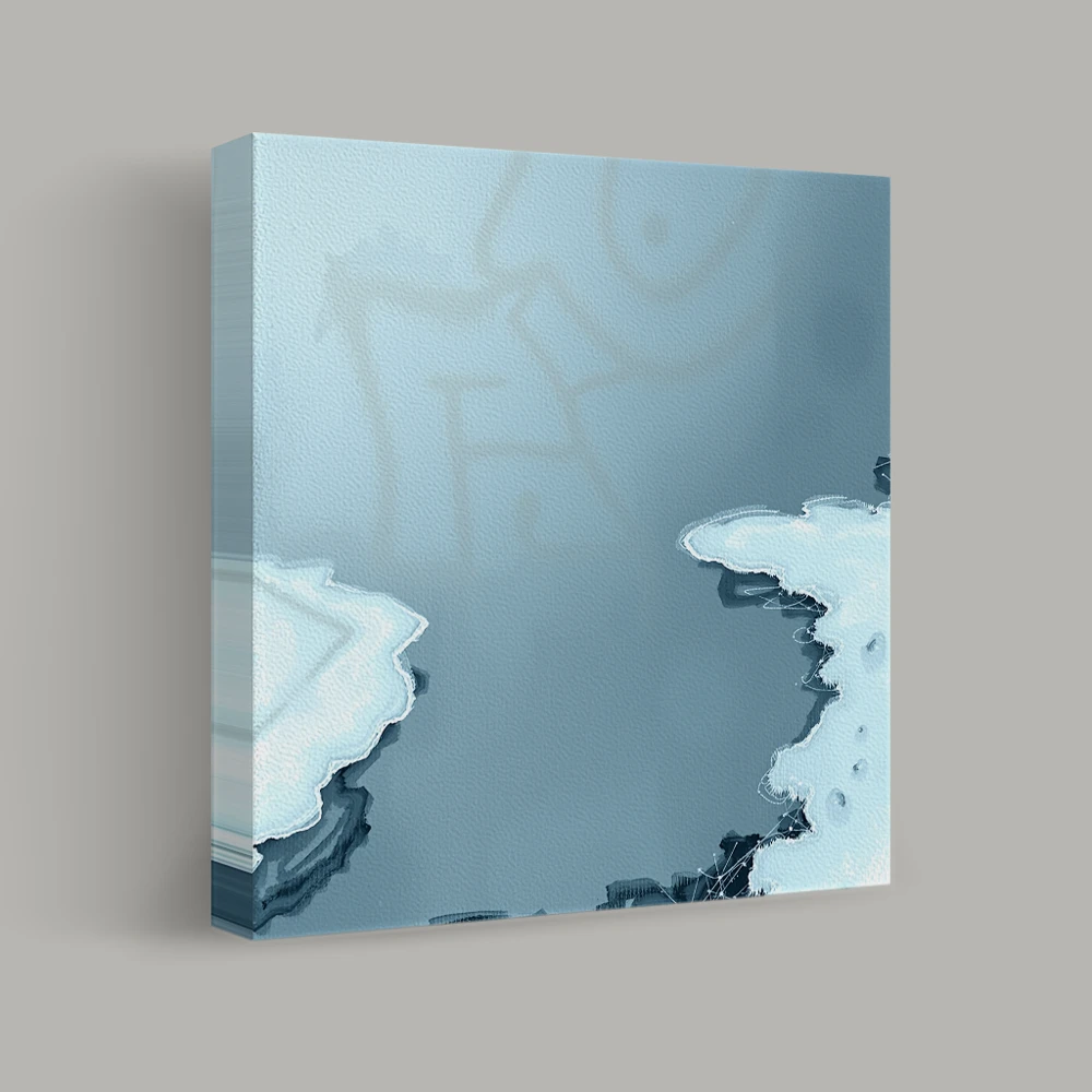 Whispers of Ice and Water — canvas