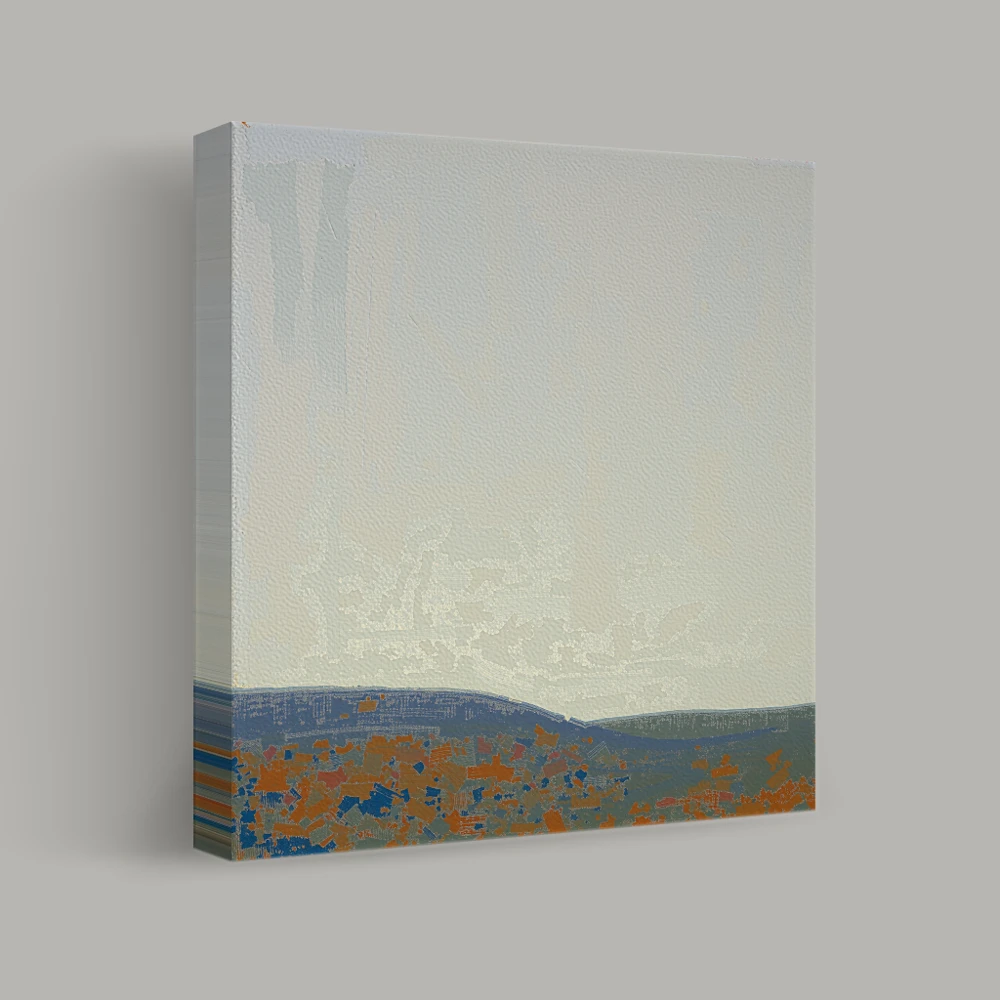 Horizon of Fragmented Colors — canvas