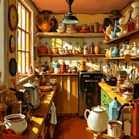 Nostalgic Kitchen Morning thumbnail 2