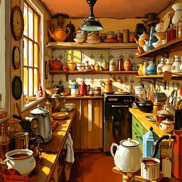 Nostalgic Kitchen Morning