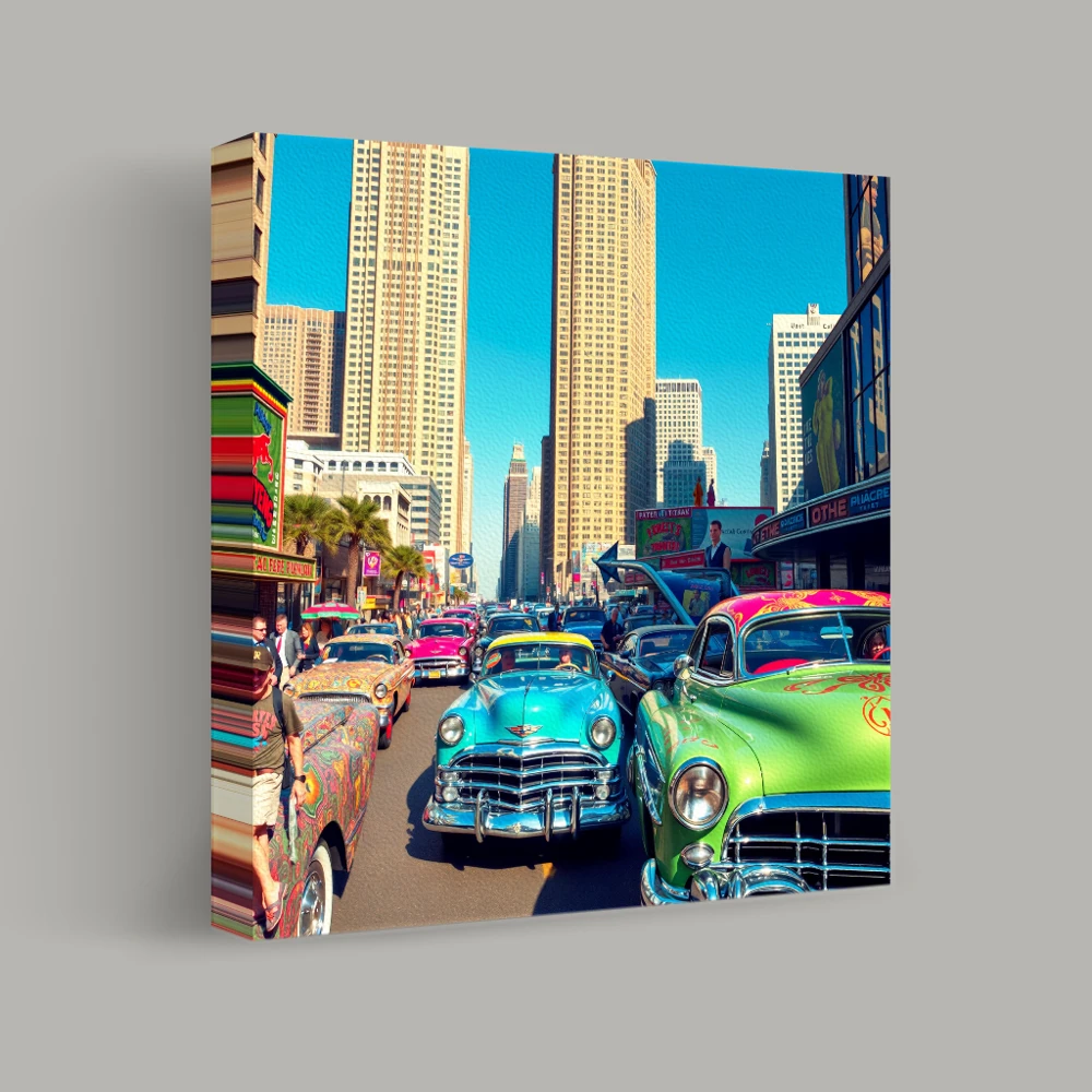 Urban Kaleidoscope — canvas