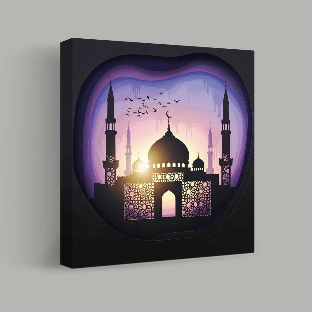 Twilight Minarets — canvas