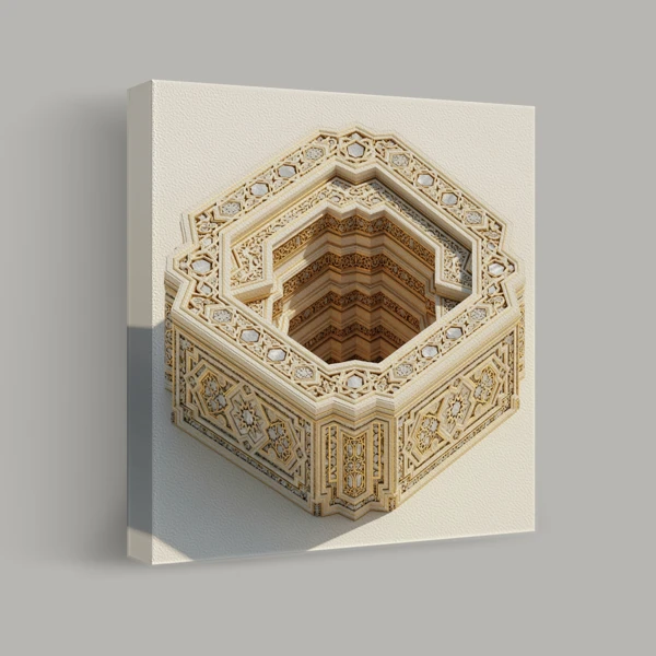 Hexagonal Recess view 1