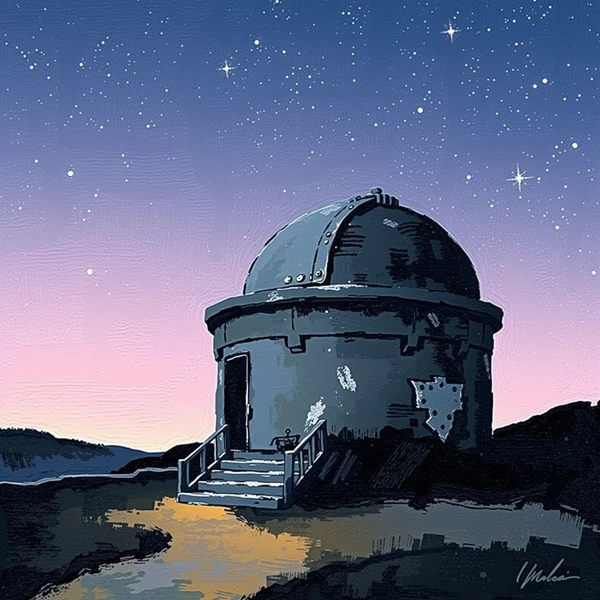 Observatory at Twilight