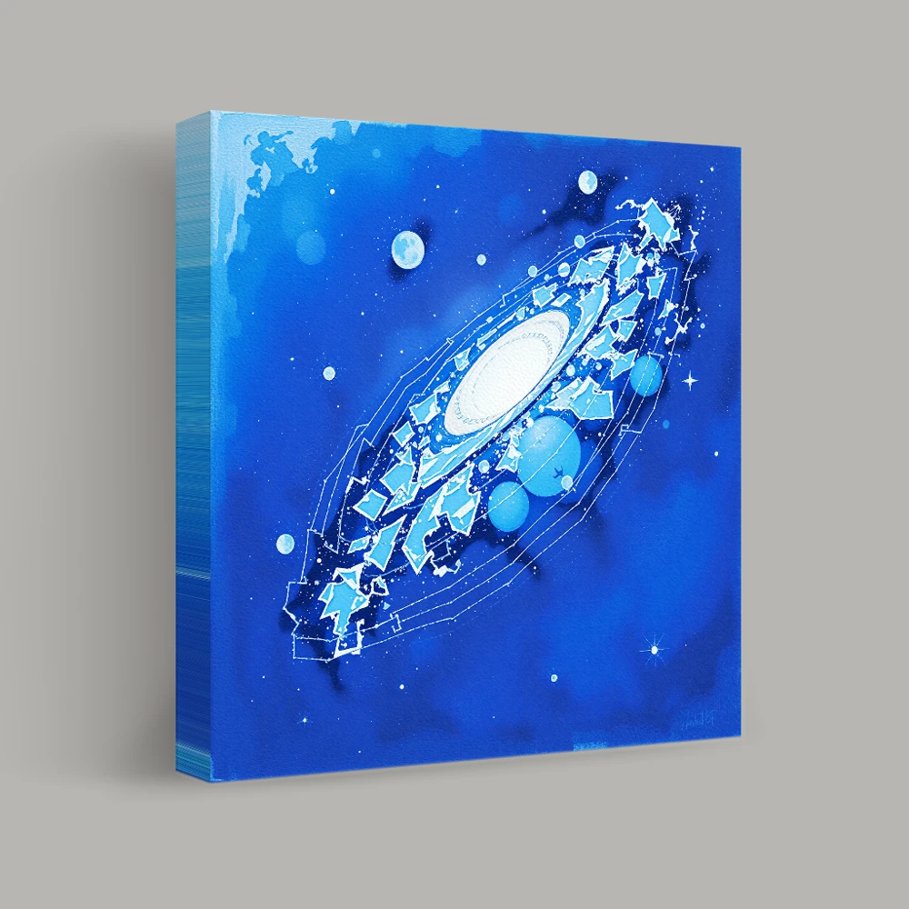 Celestial Geometry — canvas
