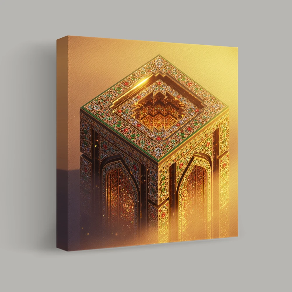 Géométrie Lumineuse — canvas