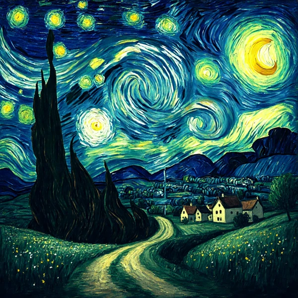 Whirling Night Skies