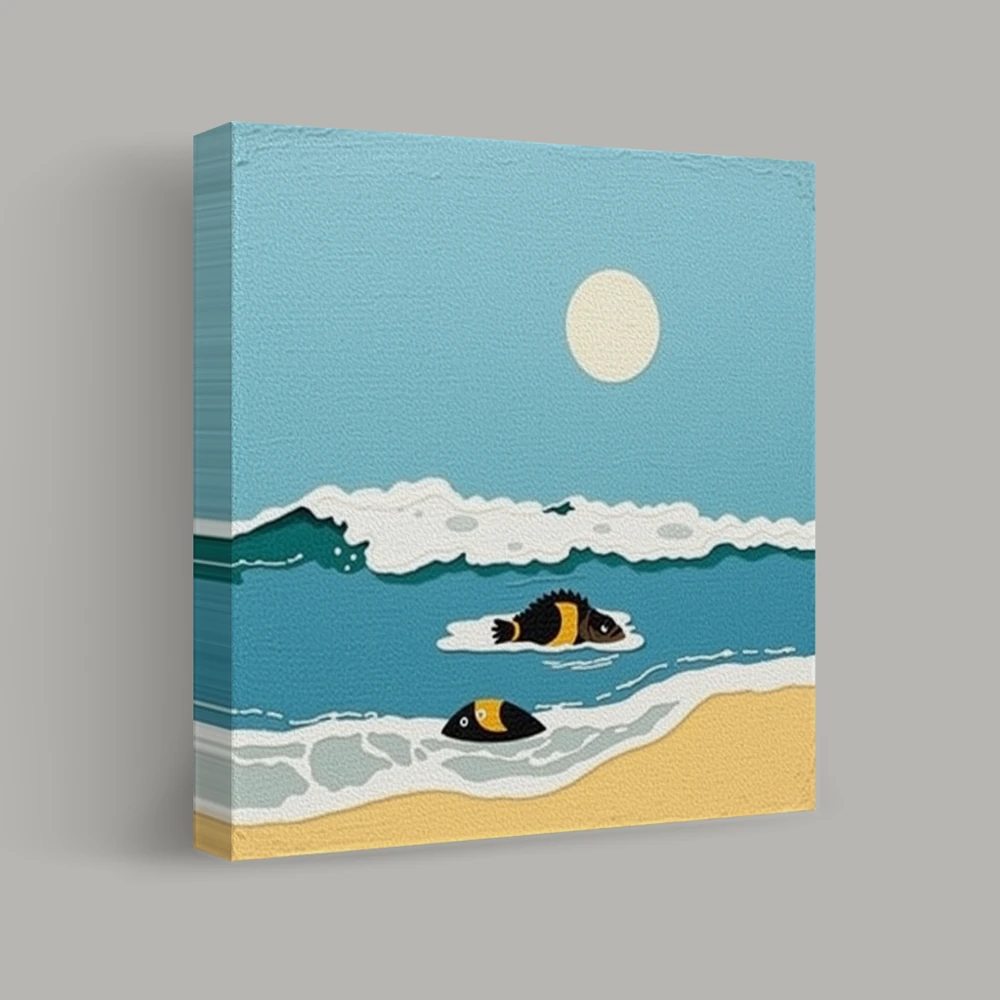 Serenade of the Surf — canvas