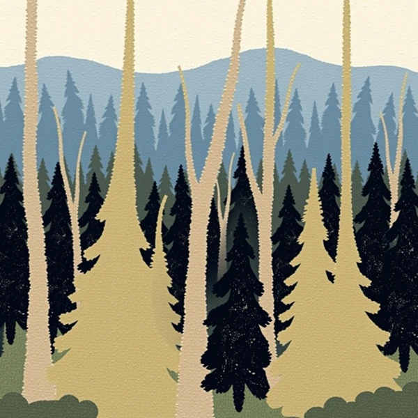 Enchanted Alpine Woods