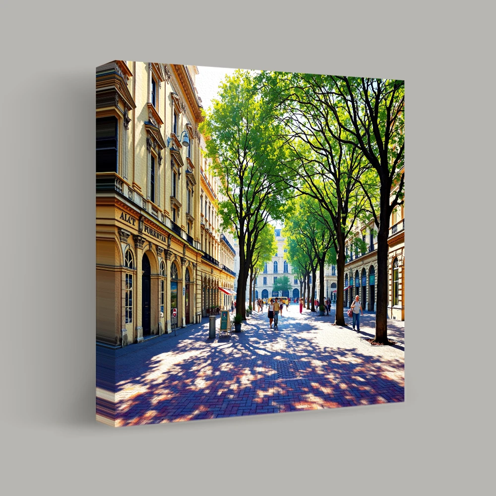 Intersecting Pathways — canvas