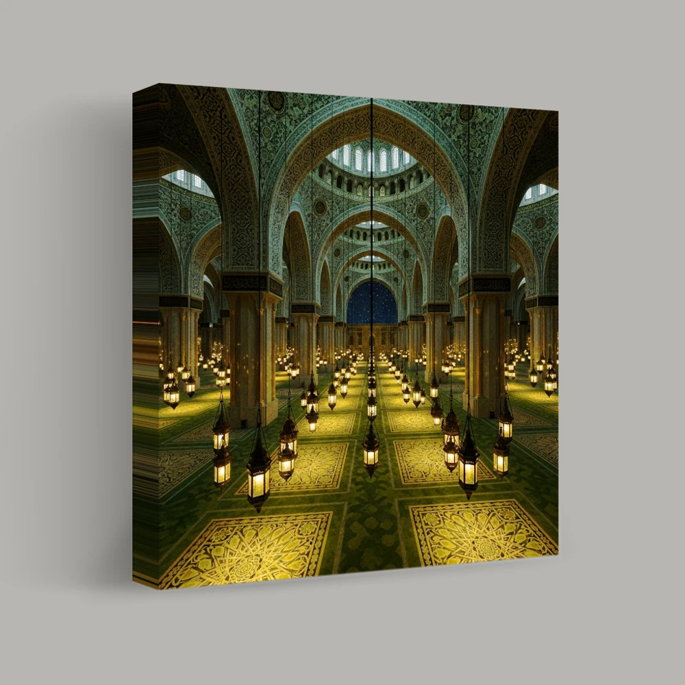 Illuminated Archways — canvas