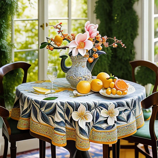 Vibrant Harmony in a Sunlit Room view 2