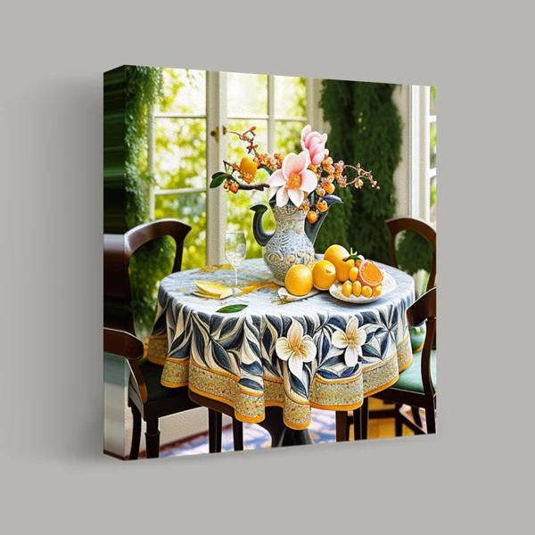 Vibrant Harmony in a Sunlit Room view 1