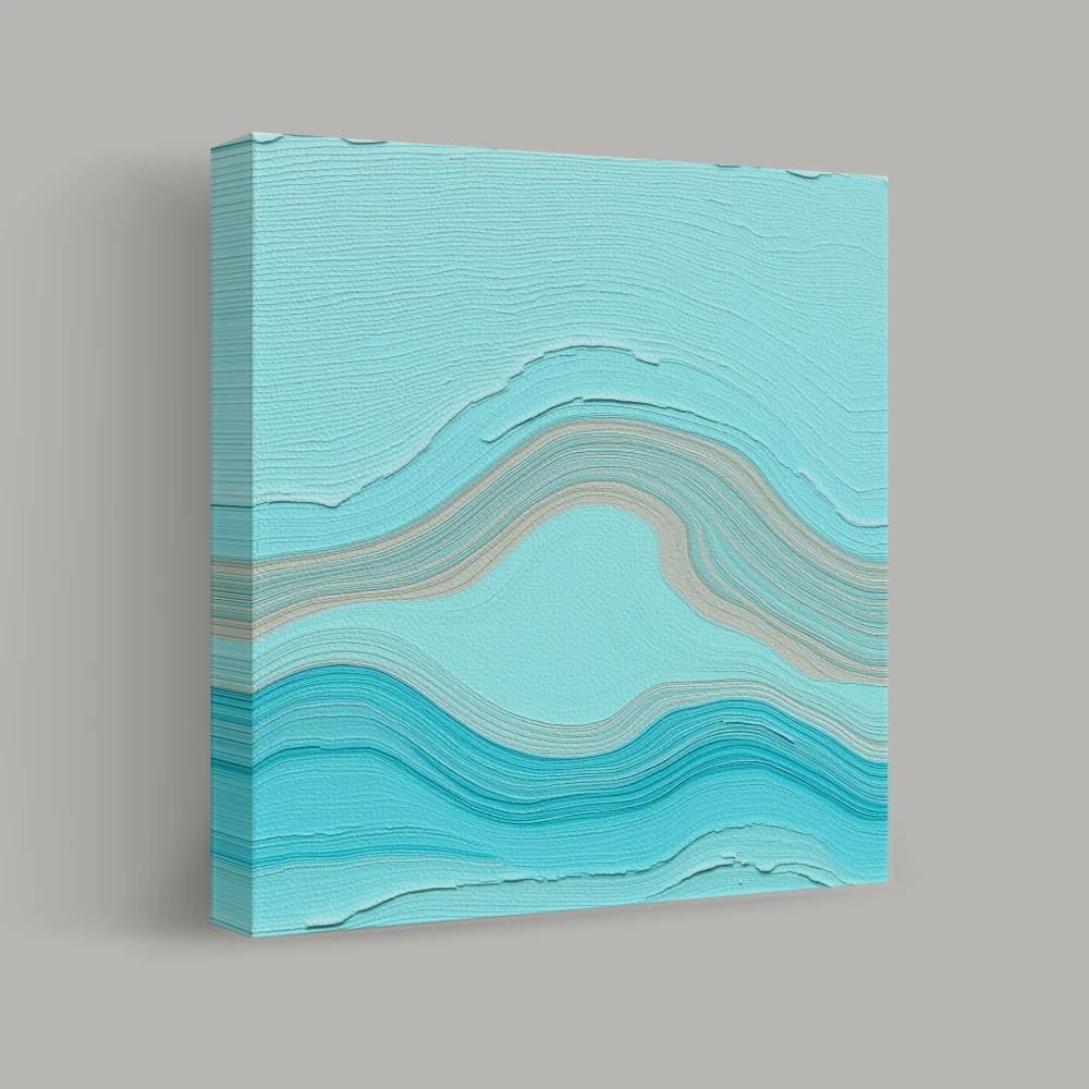 Serenity in Blue — canvas