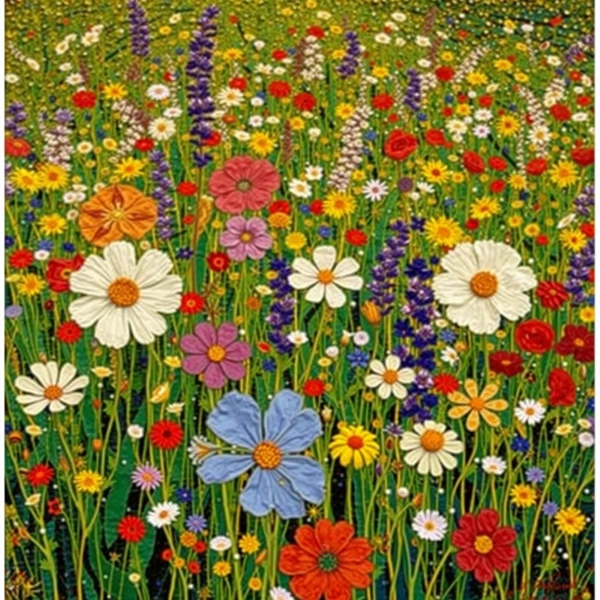 Blüten in voller Blüte