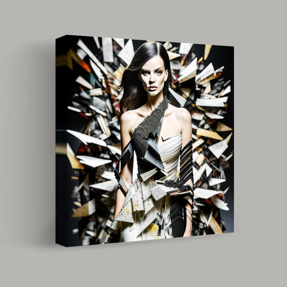 La moda in movimento — canvas