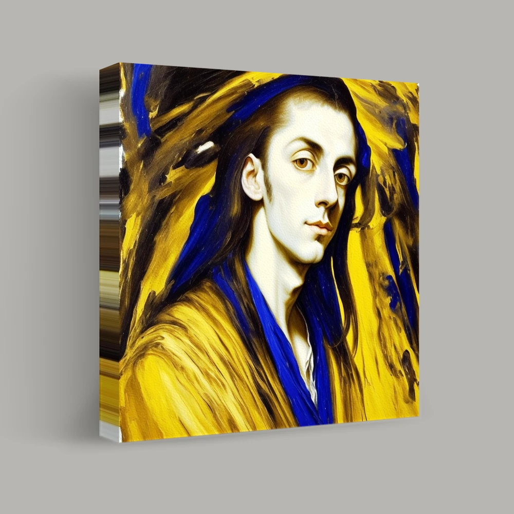 Vibrant Contemplation — canvas