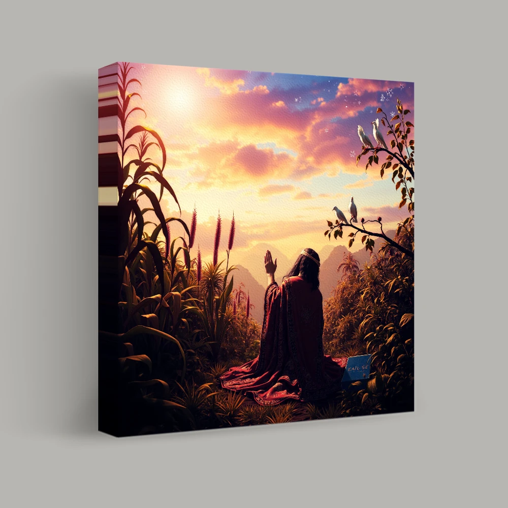 Twilight Reverence — canvas