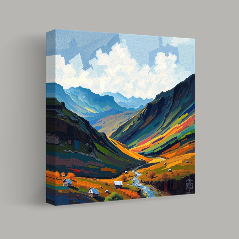 Valley of Color and Light — canvas
