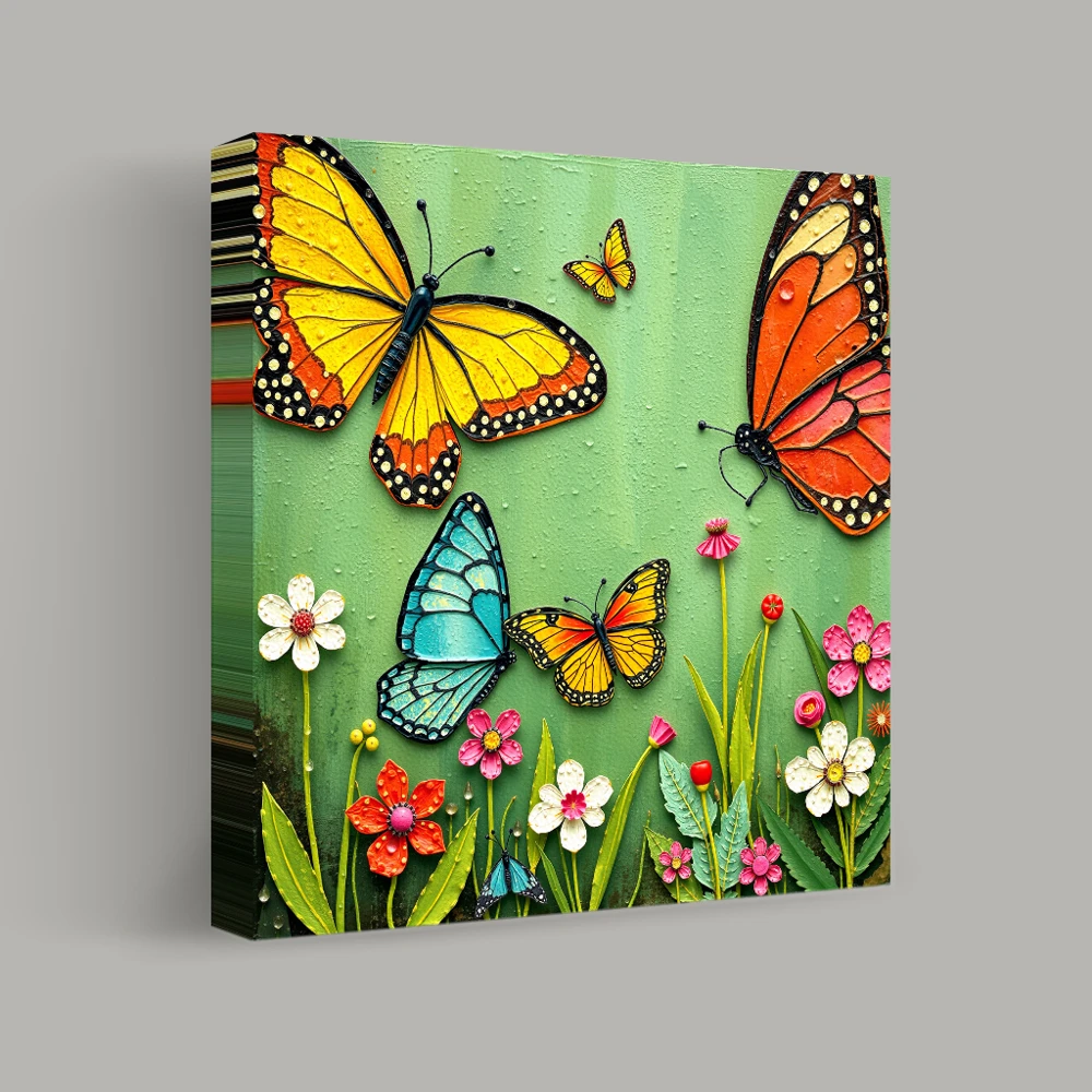 Dance of the Vibrant Wings — canvas