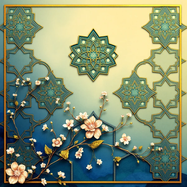 Geometric Blossoms view 2