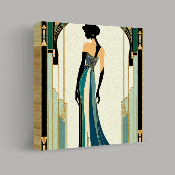 Elegantie in Art Deco weergave 1