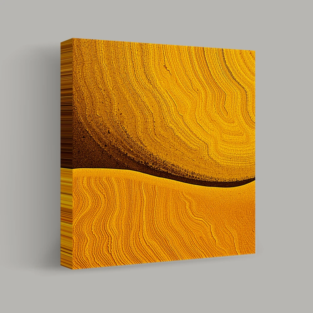 Ripples of Golden Sands — canvas