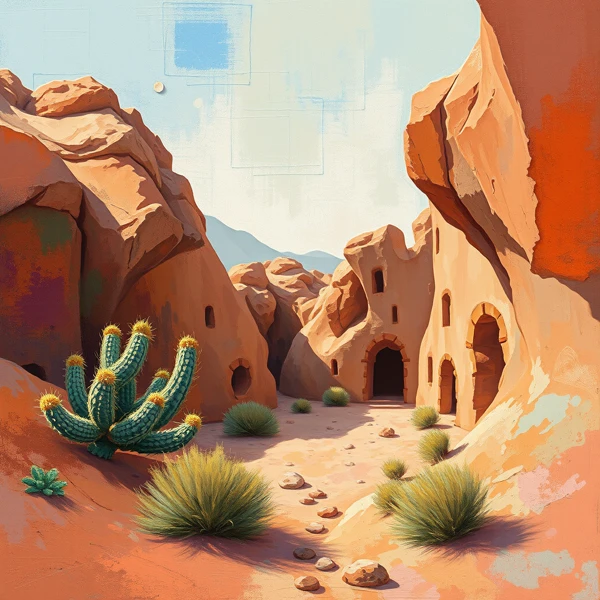 Echoes of Desert Dwellings view 2