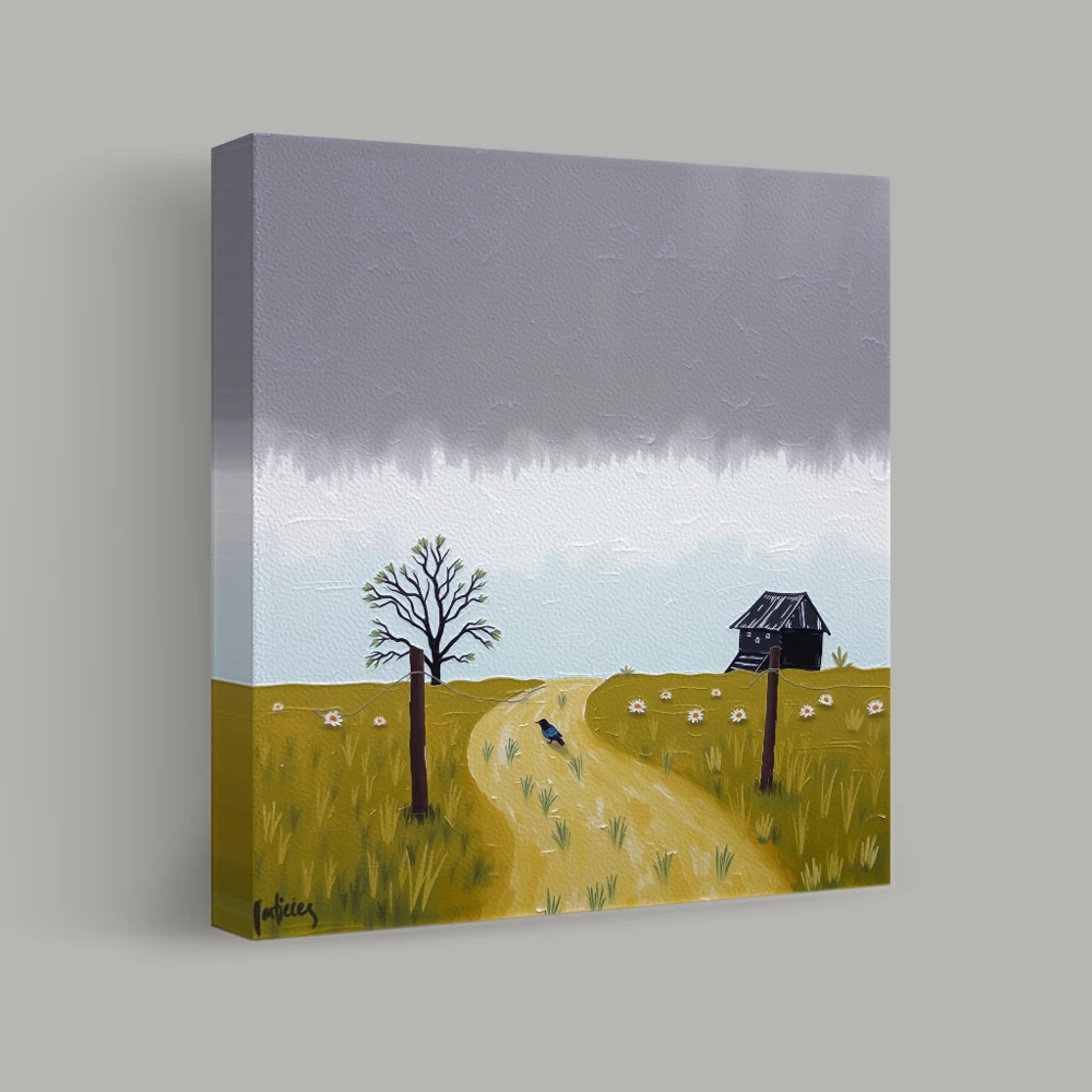 Pathway to the Storm — canvas