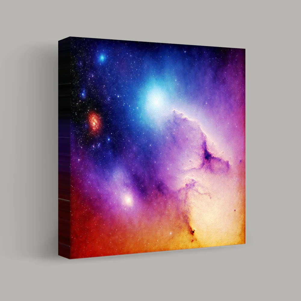 Celestial Symphony in Color — canvas
