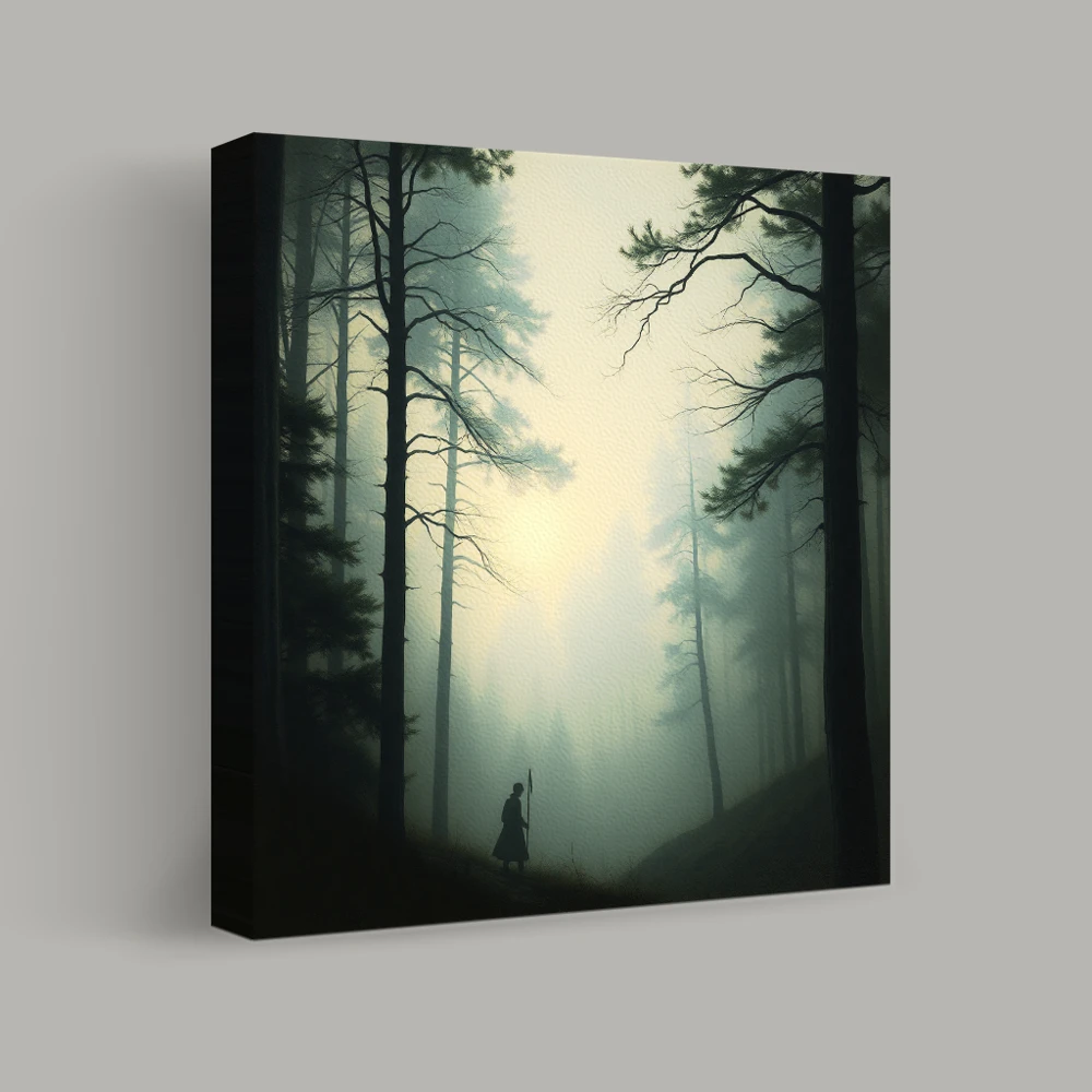 Shadows Among the Pines — canvas