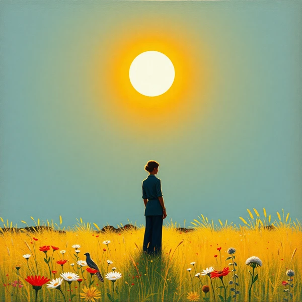Sunlit Solitude view 2