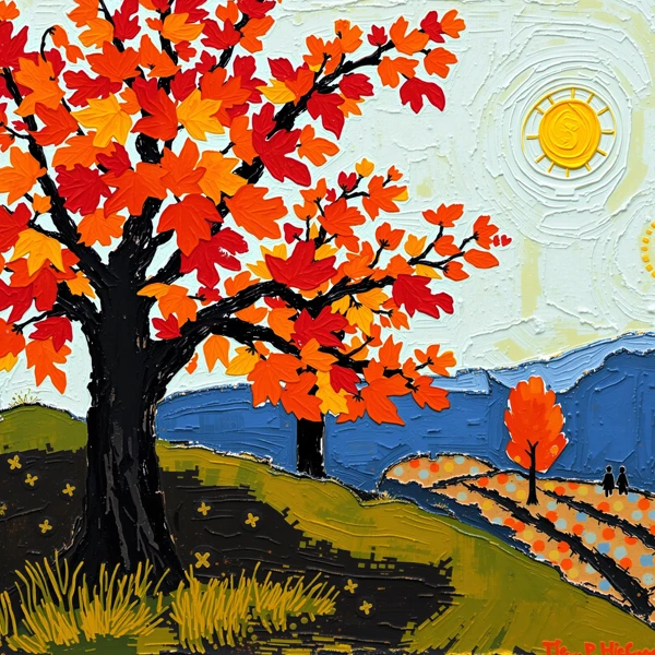 Autumn's Radiant Tapestry