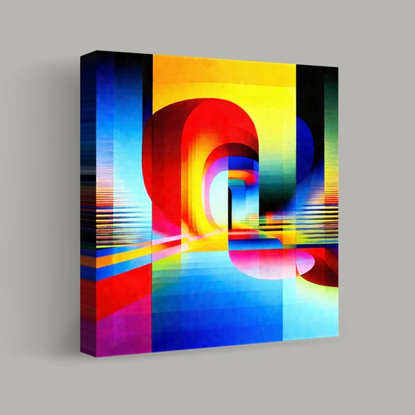 Vibrante Geometrie van Licht weergave 1