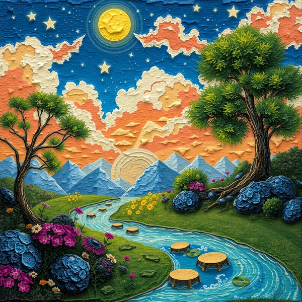 Whimsical Wonderland at Dusk