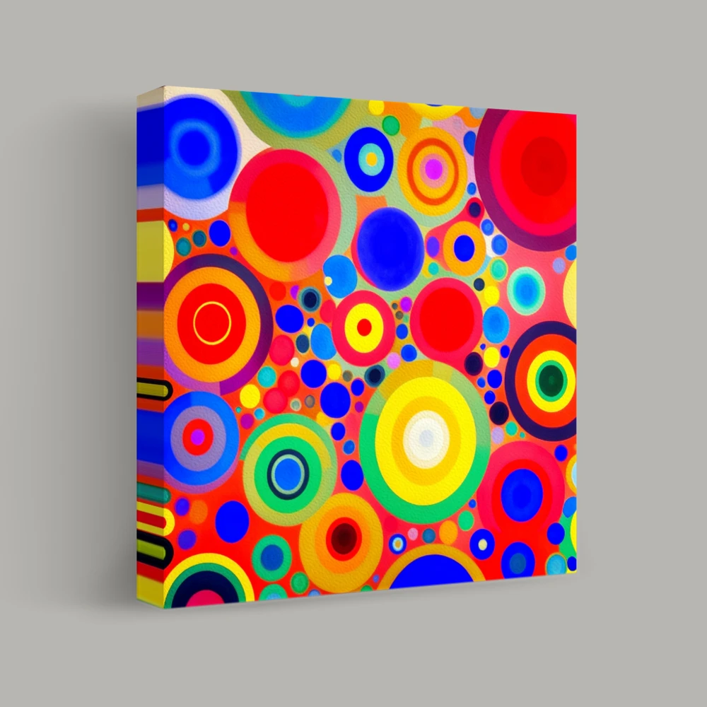 Circles of Color — canvas