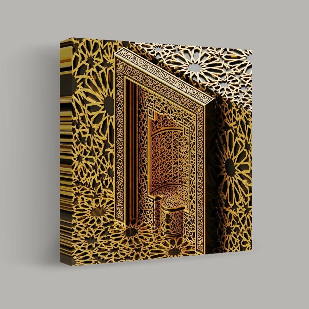 Geometric Illumination — canvas