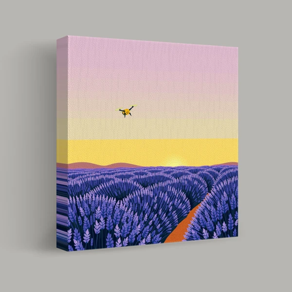 Harmony in the Lavender Sky view 1