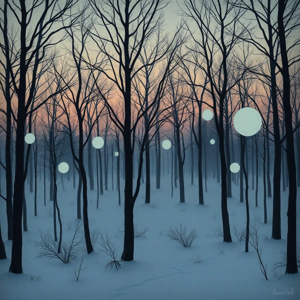 Twilight Whispers in the Frost