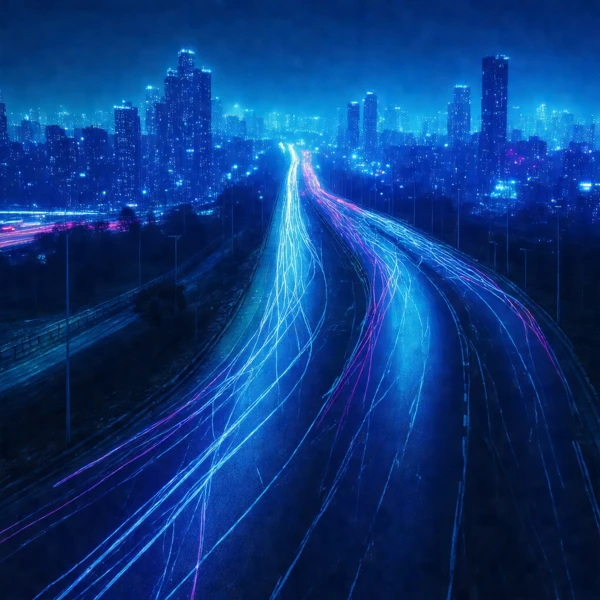 Neon Highways of Tomorrow