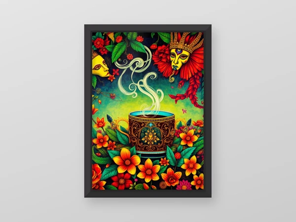 Reverie of Petal and Steam